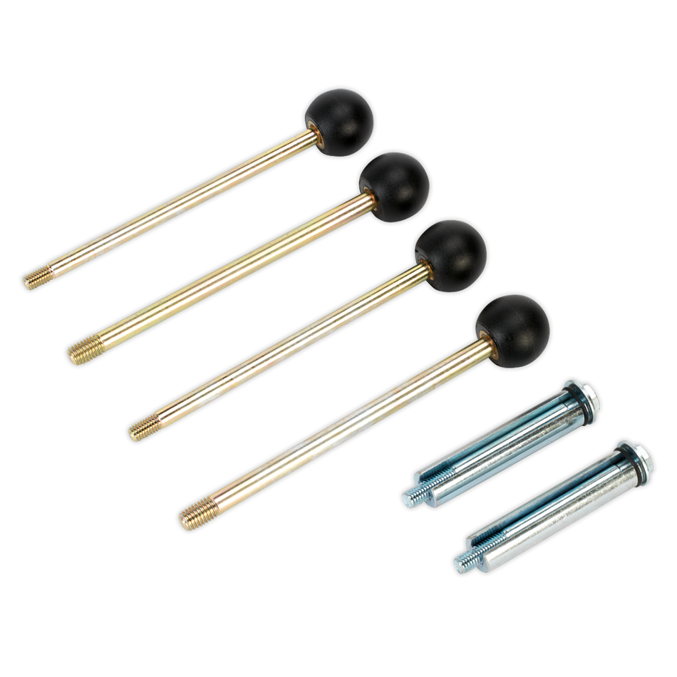 Sealey VSE5852 Service Position Front End Support Guide Set - VAG