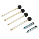 Sealey VSE5852 Service Position Front End Support Guide Set - VAG