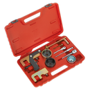 Sealey VSE5871A Diesel Engine Timing Tool Kit - for Renault, Nissan, Suzuki, Mitsubishi, Dacia GM 1.5D, 1.9D, 2.2D, 2.5D - Belt Drive
