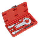 Sealey VSE5886A Diesel Engine Timing Tool Kit - for GMl, Saab 1.9D CDTi/TiD/TTiD, 2.0D CDTi - Belt Drive