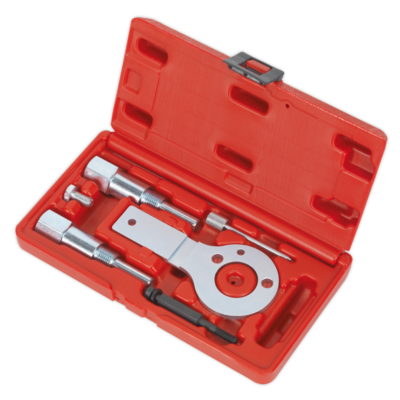 Sealey VSE5886A Diesel Engine Timing Tool Kit - for GMl, Saab 1.9D CDTi/TiD/TTiD, 2.0D CDTi - Belt Drive