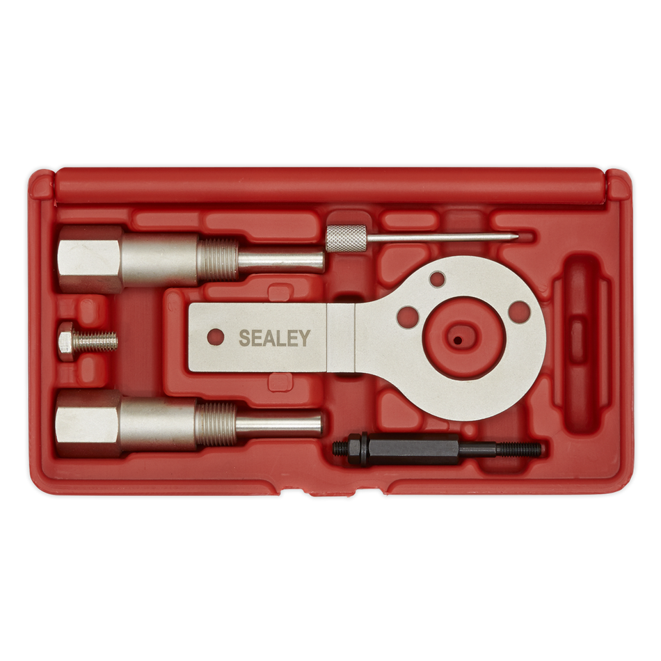 Sealey VSE5886A Diesel Engine Timing Tool Kit - for GMl, Saab 1.9D CDTi/TiD/TTiD, 2.0D CDTi - Belt Drive