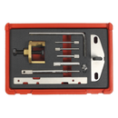 Sealey VSE5941 Diesel Engine Timing Tool Kit - for Ford, Mazda, PSA 1.4, 1.5, 1.6, 1.8, 2.0 TDCi/HDi - Belt Drive