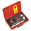 Sealey VSE5941 Diesel Engine Timing Tool Kit - for Ford, Mazda, PSA 1.4, 1.5, 1.6, 1.8, 2.0 TDCi/HDi - Belt Drive