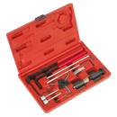 Sealey VSE5951 Diesel Engine Timing Tool Kit - for VAG, Dodge, Ford, Mitsubishi - 1.2D, 1.4D, 1.6D, 1.9D, 2.0D - Belt Drive