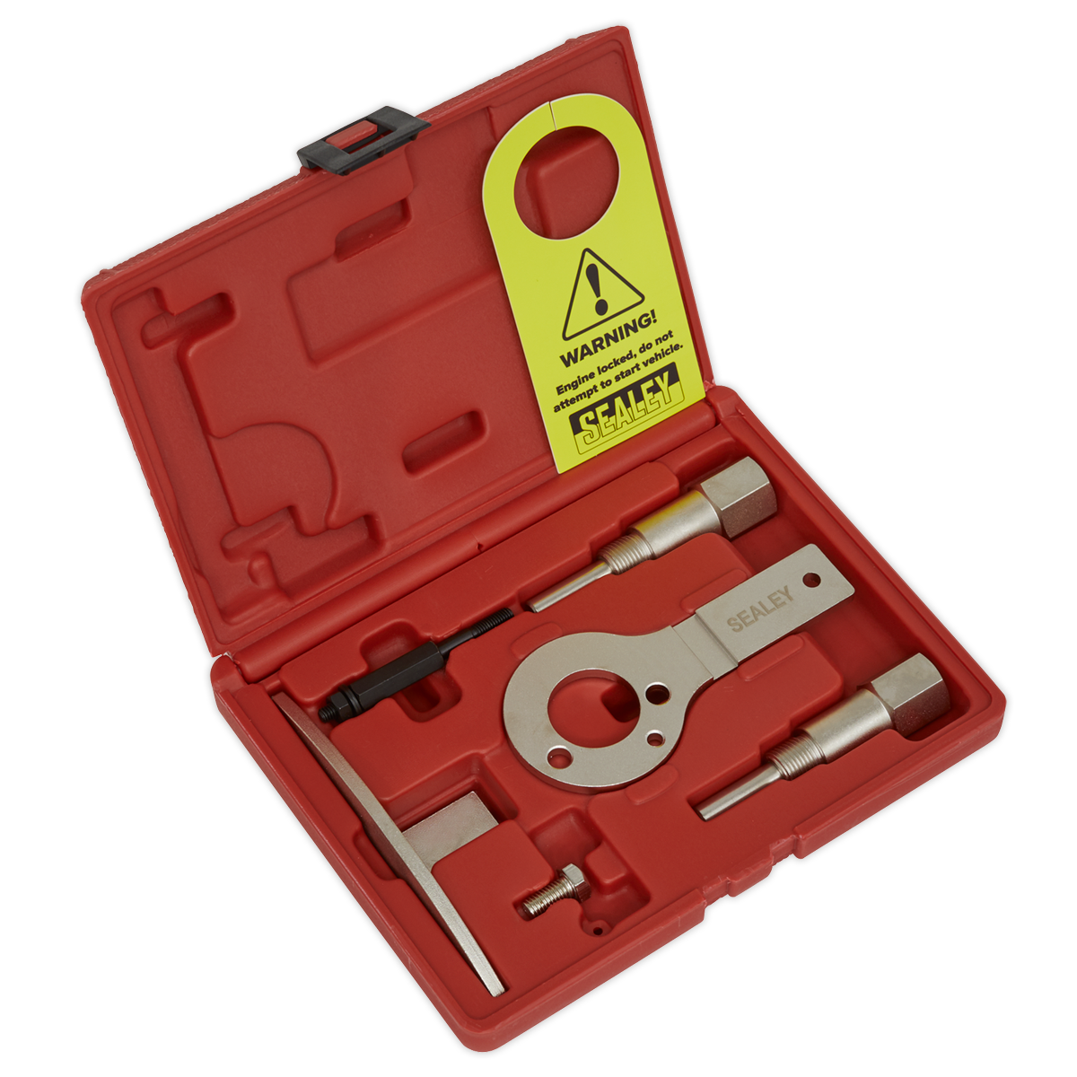 Sealey VSE5961 Diesel Engine Timing Tool Kit - for Alfa Romeo, Fiat, Lancia - 1.6D, 1.9D, 2.0D, 2.4D - Belt Drive