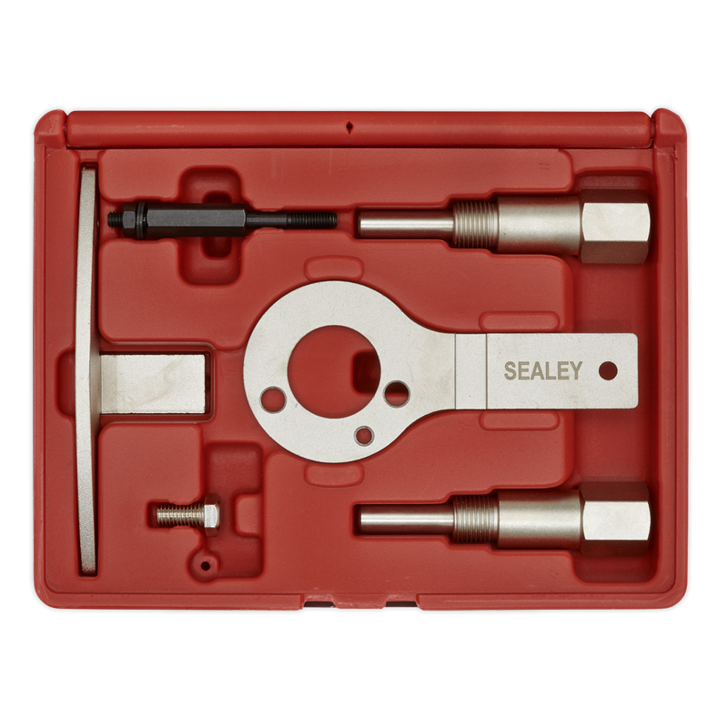 Sealey VSE5961 Diesel Engine Timing Tool Kit - for Alfa Romeo, Fiat, Lancia - 1.6D, 1.9D, 2.0D, 2.4D - Belt Drive