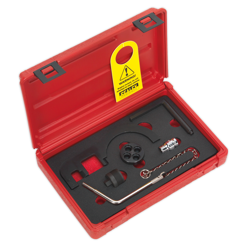 Sealey VSE6121A Diesel Engine Timing Tool Kit - for BMW, BMW Mini 1.5D, 1.6D, 2.0D, 3.0D - Chain Drive