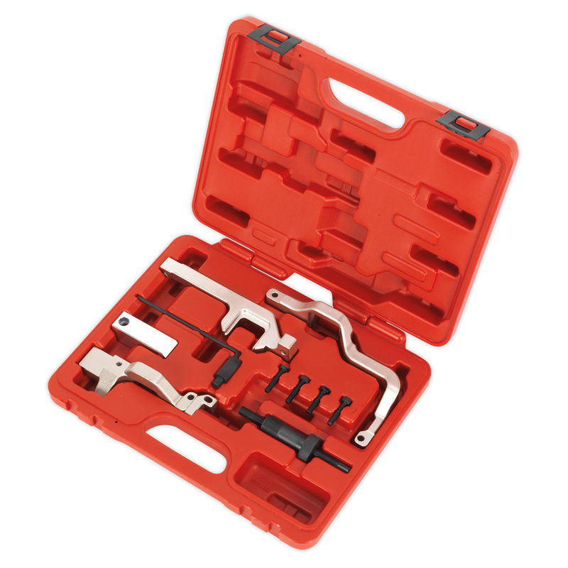 Sealey VSE6131 Petrol Engine Timing Tool Kit - for BMW Mini, Citroen, Peugeot 1.4,1.6 16v - Chain Drive
