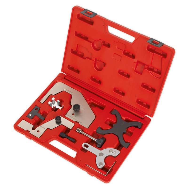 Sealey VSE6160 Petrol Engine Timing Tool Kit - for Ford, Volvo, Mazda 1.5, 1.6, 2.0 - Belt/Chain Drive