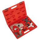 Sealey VSE6160 Petrol Engine Timing Tool Kit - for Ford, Volvo, Mazda 1.5, 1.6, 2.0 - Belt/Chain Drive