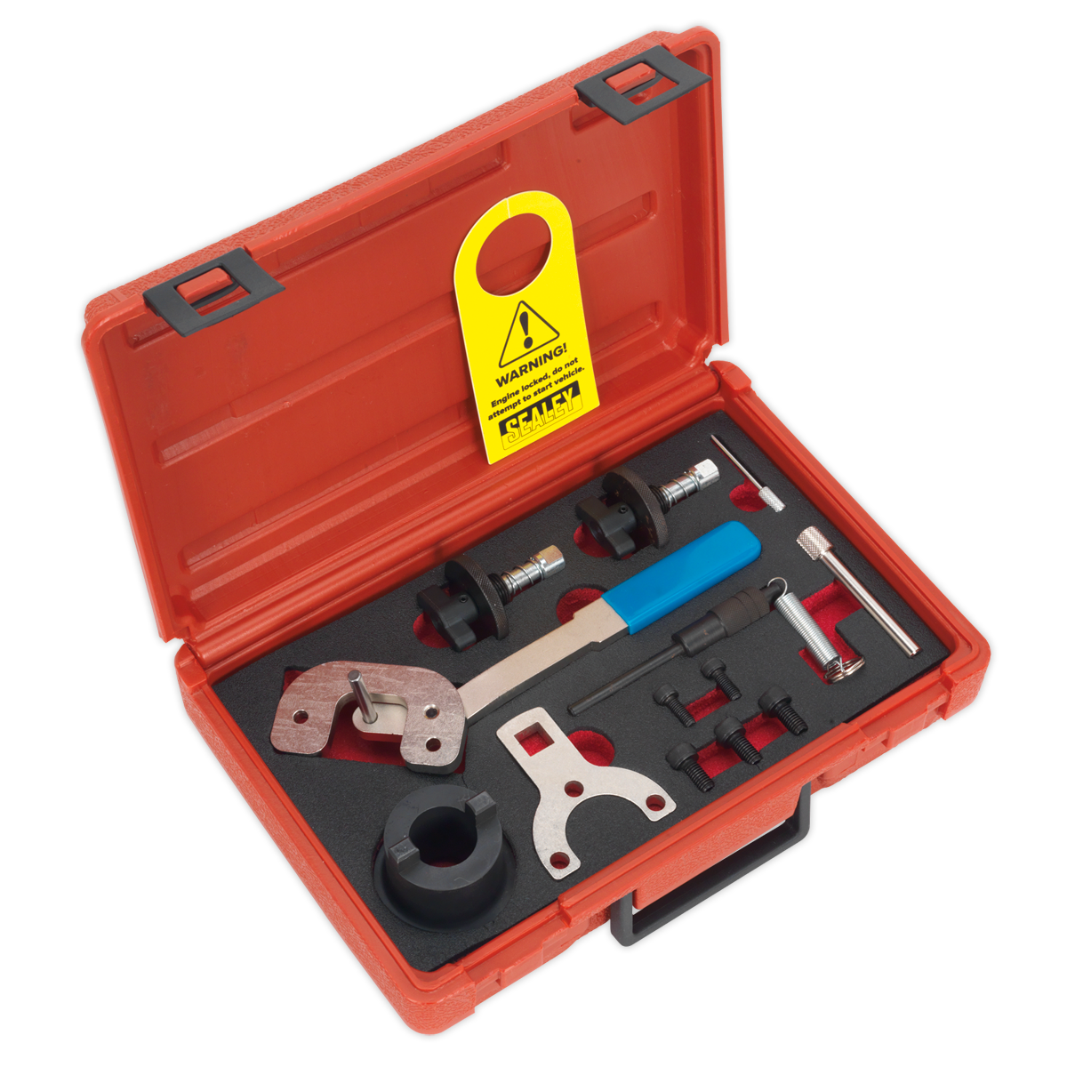 Sealey VSE6191 Diesel Engine Timing Tool Kit - for Alfa Romeo, Ford, PSA, Suzuki, GM 1.3D 16v - Chain Drive
