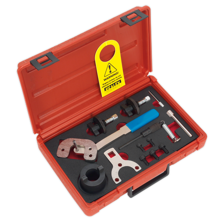 Sealey VSE6191 Diesel Engine Timing Tool Kit - for Alfa Romeo, Ford, PSA, Suzuki, GM 1.3D 16v - Chain Drive