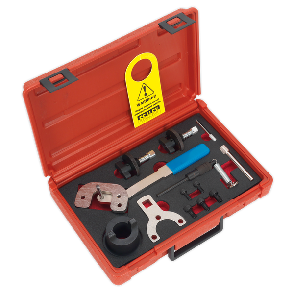 Sealey VSE6191 Diesel Engine Timing Tool Kit - for Alfa Romeo, Ford, PSA, Suzuki, GM 1.3D 16v - Chain Drive