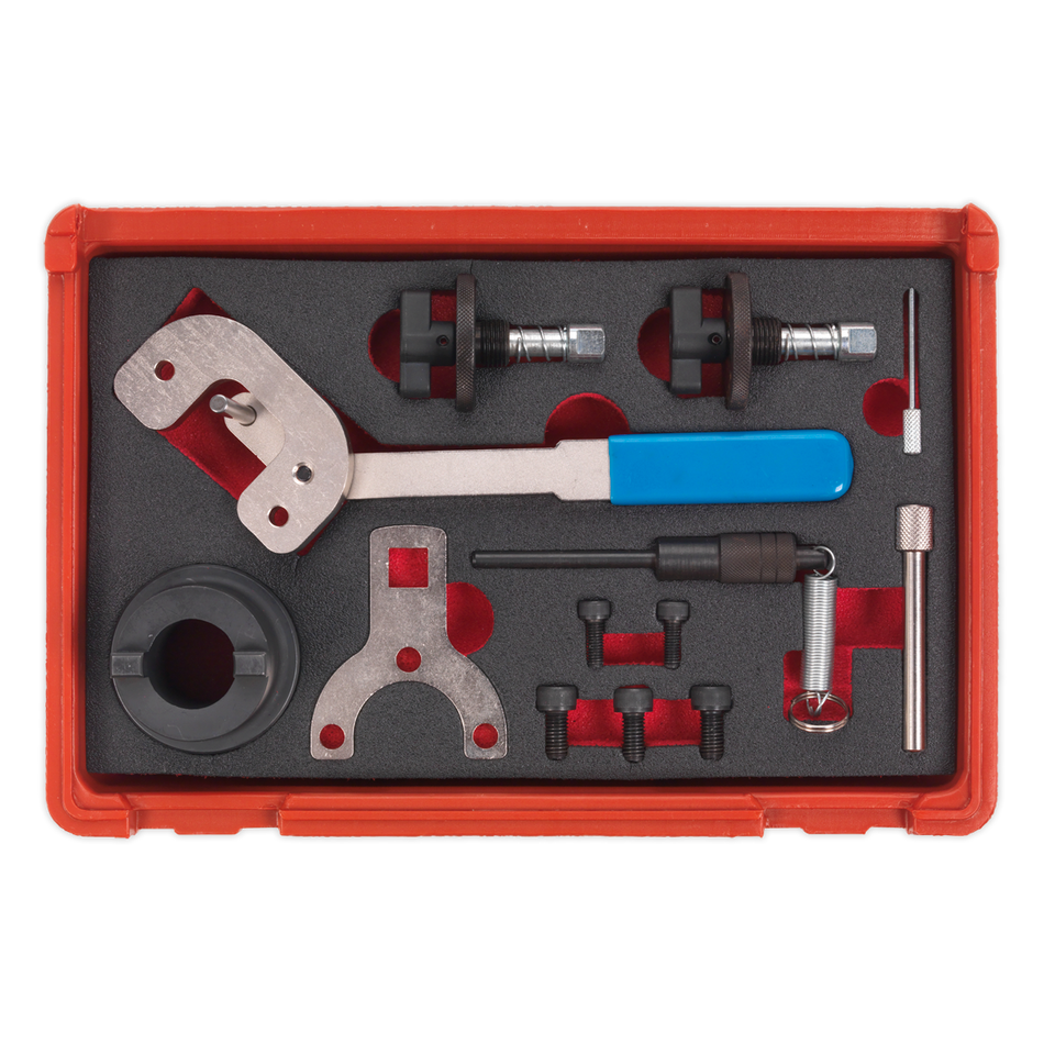 Sealey VSE6191 Diesel Engine Timing Tool Kit - for Alfa Romeo, Ford, PSA, Suzuki, GM 1.3D 16v - Chain Drive