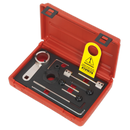 Sealey VSE6281 Timing Tool Kit - for VAG 1.4D, 1.6D, 2.0D Common Rail - Belt Drive