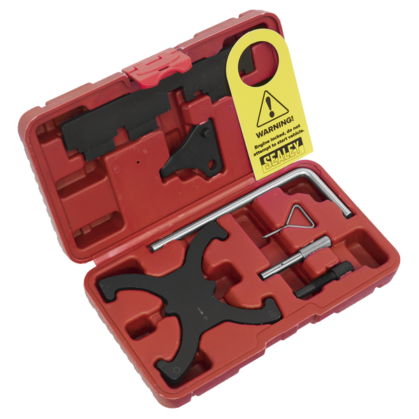 Sealey VSE6560A Petrol Engine Timing Tool Kit - for Ford, Volvo 1.6 EcoBoost & 2.0D/2.2D Belt Drive