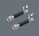 Wera 050036420018796 SC Zyklop "flexible-lock" extension with free-turning sleeve, short, 1/2", 1/2" x 125 mm
