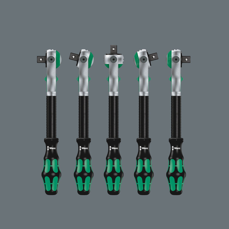 Wera 05004016001 8100 SA 6 Zyklop Speed Ratchet Set, 1/4" drive, metric, 28 pieces