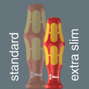 Wera 05020131001 162 iSS PH VDE Insulated screwdriver with reduced blade diameter for Phillips screws, PH 1 x 80 mm