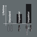 Wera 05057626001 867/1 IMP DC TORX DIY Impaktor bits, TX 30 x 25 mm, 10 pieces