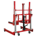 Sealey W508T 500kg Wheel Removal Trolley with Adjustable Width
