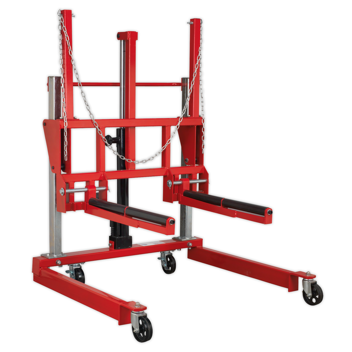 Sealey W508T 500kg Wheel Removal Trolley with Adjustable Width