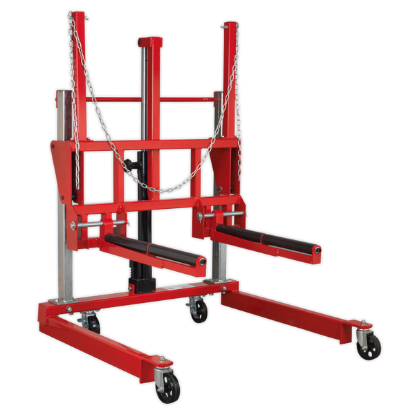 Sealey W508T 500kg Wheel Removal Trolley with Adjustable Width
