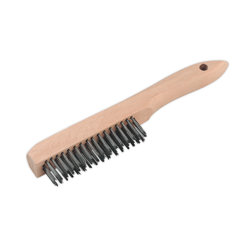 Sealey WB02 Engineer's Wire Brush with Steel Fill