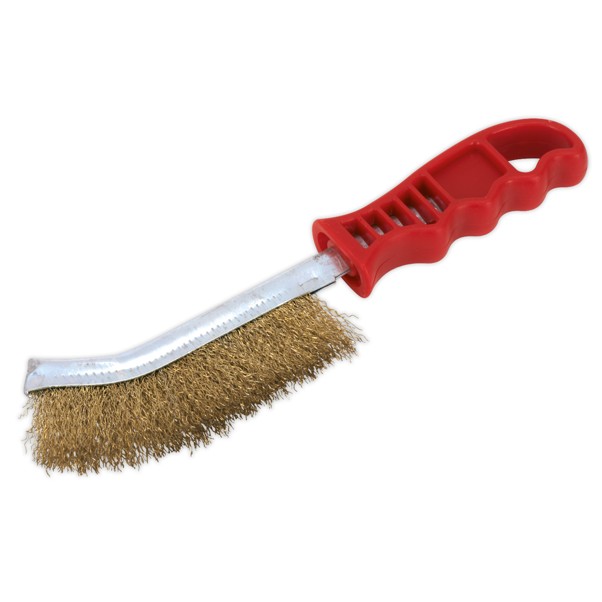 Sealey WB05/R Brassed Steel Wire Brush