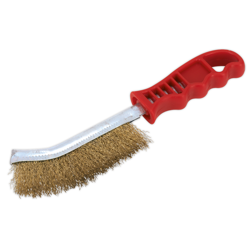 Sealey WB05/R Brassed Steel Wire Brush