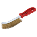 Sealey WB05/R Brassed Steel Wire Brush