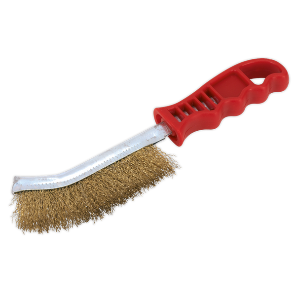 Sealey WB05/R Brassed Steel Wire Brush