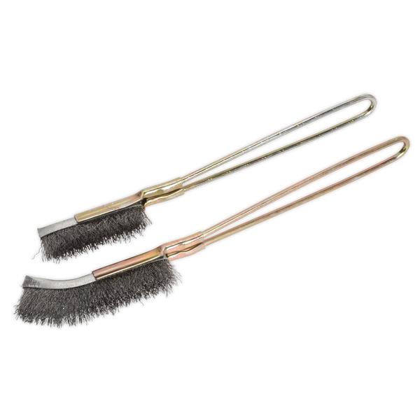 Sealey WB06 2pc Wire Brush Set