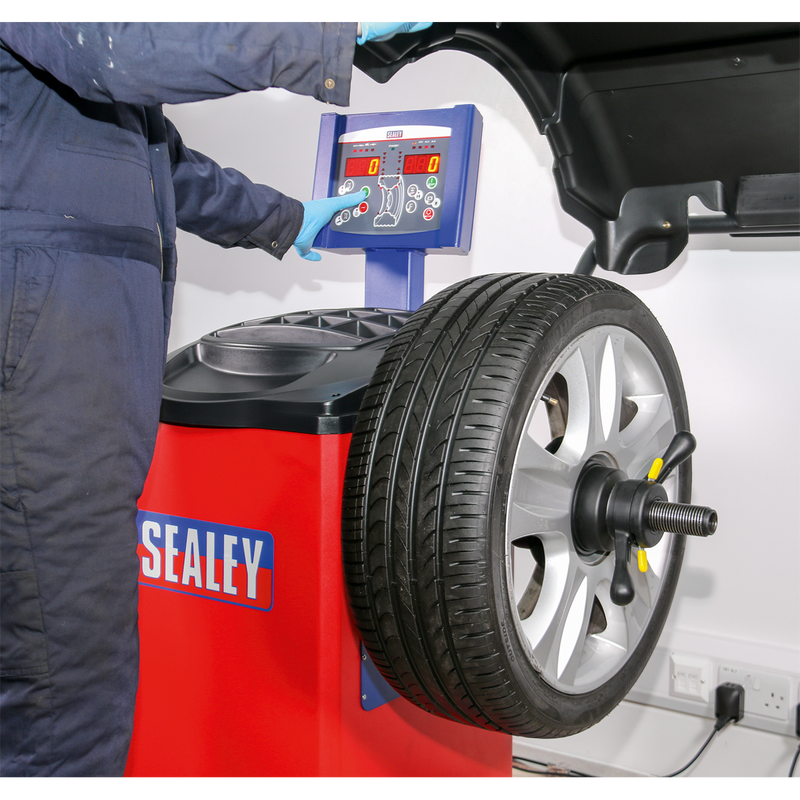 Sealey WB10 Semi-Automatic Wheel Balancer