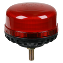 Sealey WB951LEDR 12V/24V SMD LED Warning Beacon with 12mm Bolt Fixing - Red