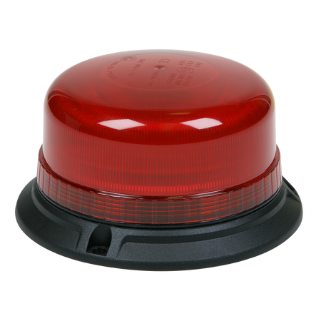 Sealey WB952LEDR 12V/24V SMD LED Warning Beacon with 3 x 6.5mm Bolt Fixing - Red