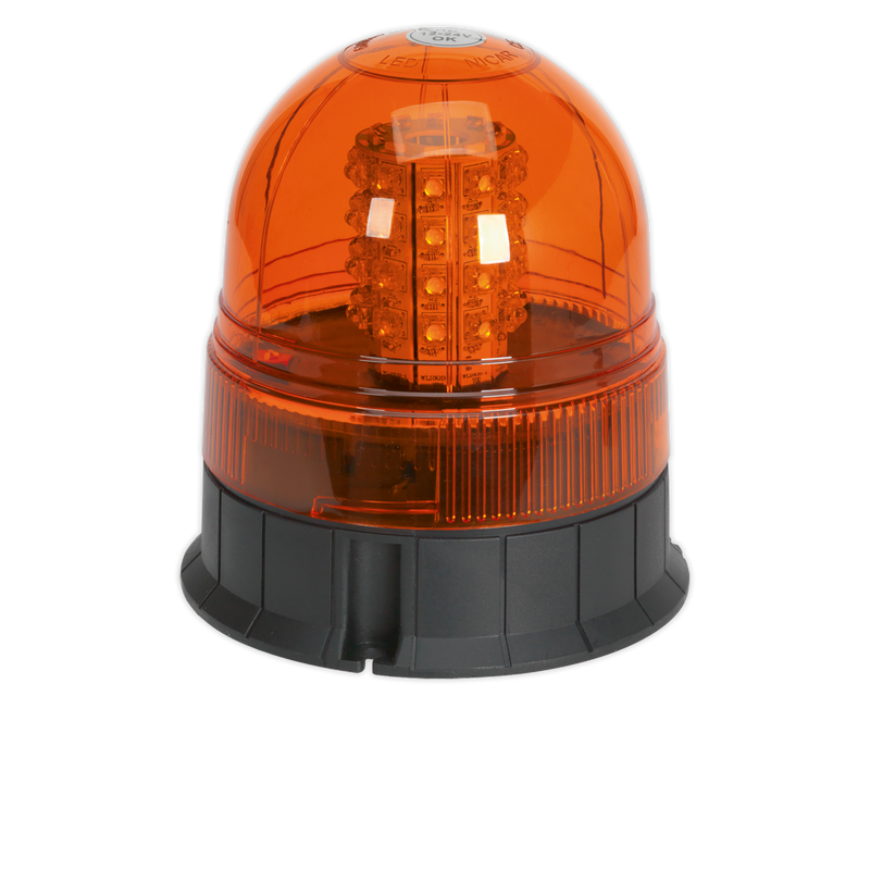 Sealey WB952LED 12V/24V LED Warning Beacon with 3 Bolt Fixing