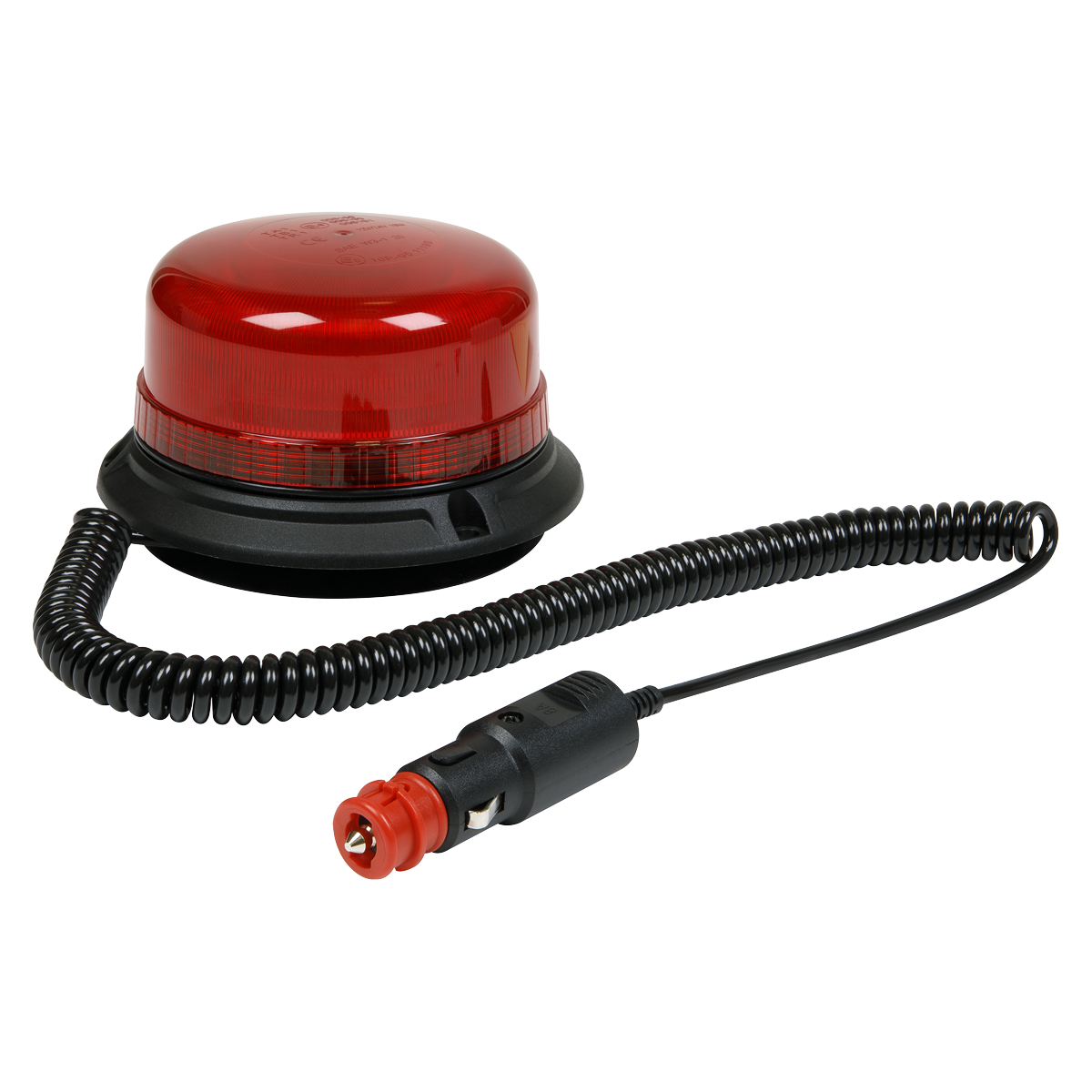 Sealey WB954LEDR 12V/24V SMD LED Warning Beacon with Magnetic Fixing - Red