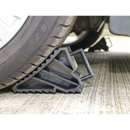 Sealey WC09 Composite Wheel Chocks 0.44kg - Pair