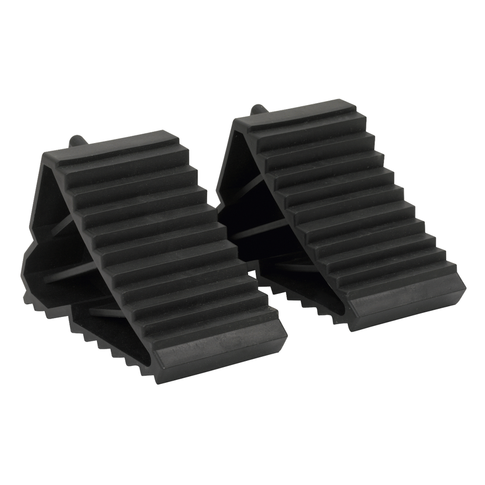 Sealey WC09 Composite Wheel Chocks 0.44kg - Pair