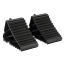 Sealey WC09 Composite Wheel Chocks 0.44kg - Pair