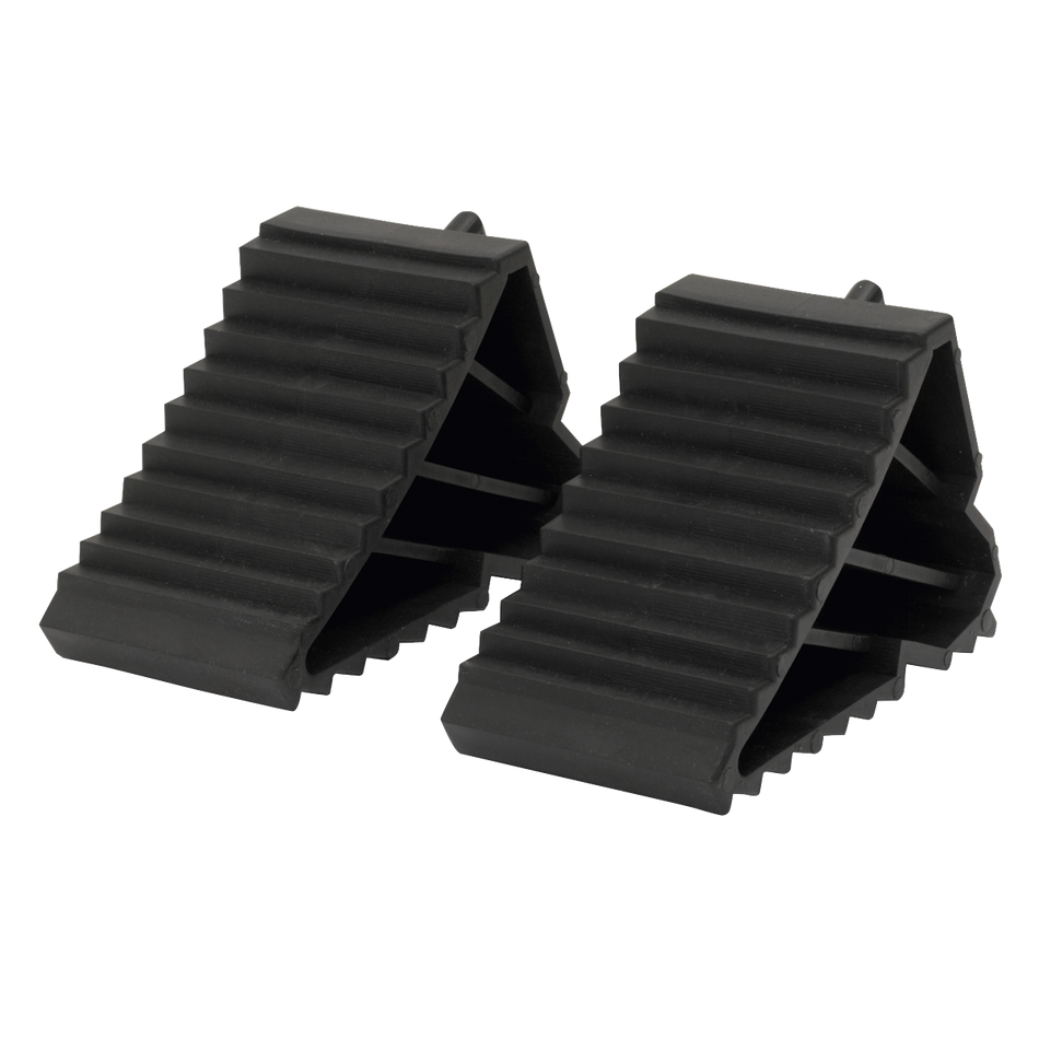 Sealey WC09 Composite Wheel Chocks 0.44kg - Pair