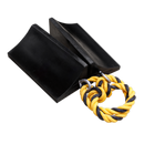 Sealey WC16 Heavy-Duty Rubber Wheel Chocks - Pair