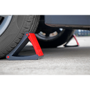 Sealey WCF01 Folding Wheel Chocks - Pair