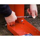 Sealey WCR02 Motorcycle Roll-in Wheel Clamp - Bolt Down