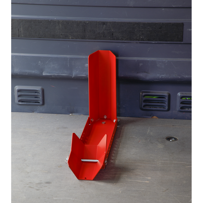 Sealey WCR02 Motorcycle Roll-in Wheel Clamp - Bolt Down