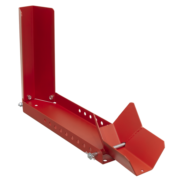Sealey WCR02 Motorcycle Roll-in Wheel Clamp - Bolt Down