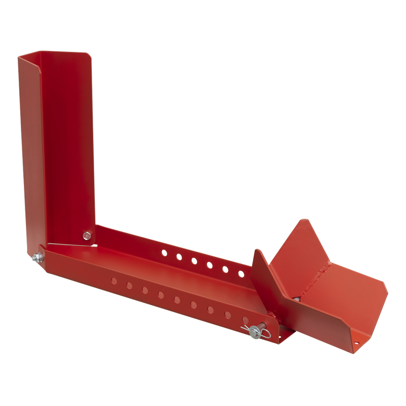 Sealey WCR02 Motorcycle Roll-in Wheel Clamp - Bolt Down