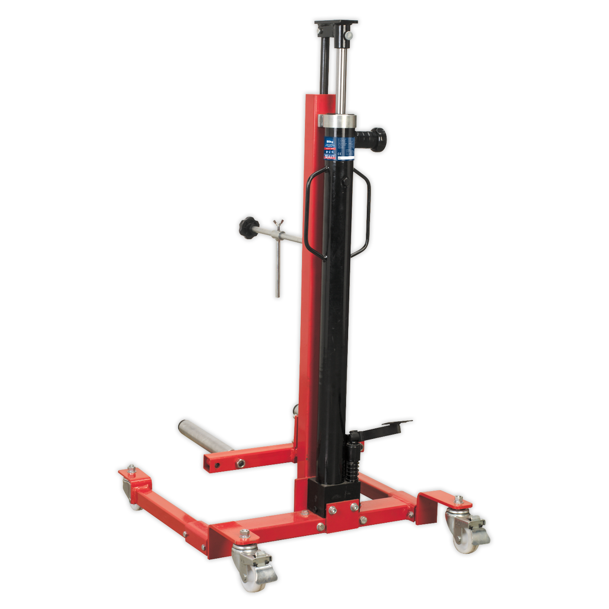 Sealey WD80 80kg Wheel Removal/Lifter Trolley with Quick Lift